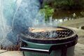 Небольшой гриль Big Green Egg MiniMax