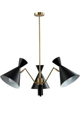 Люстра Crystal Lux JOVEN SP3 GOLD/BLACK