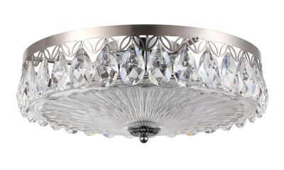 Светильник потолочный Crystal Lux CANARIA PL6 D480 NICKEL